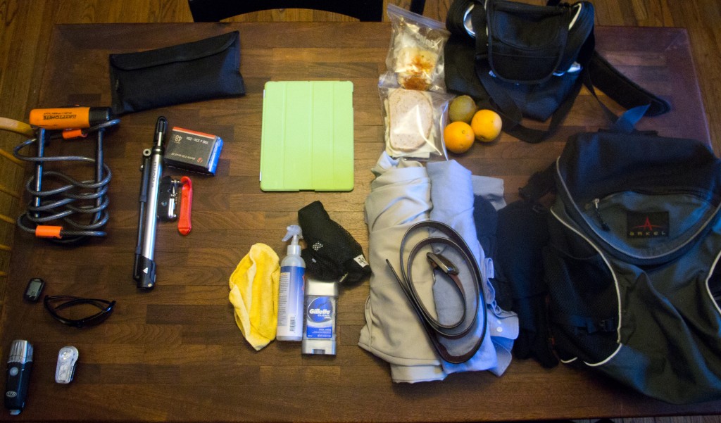 Commuter Bag Contents
