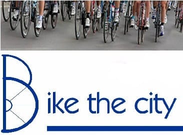 Logo for Bike the City.