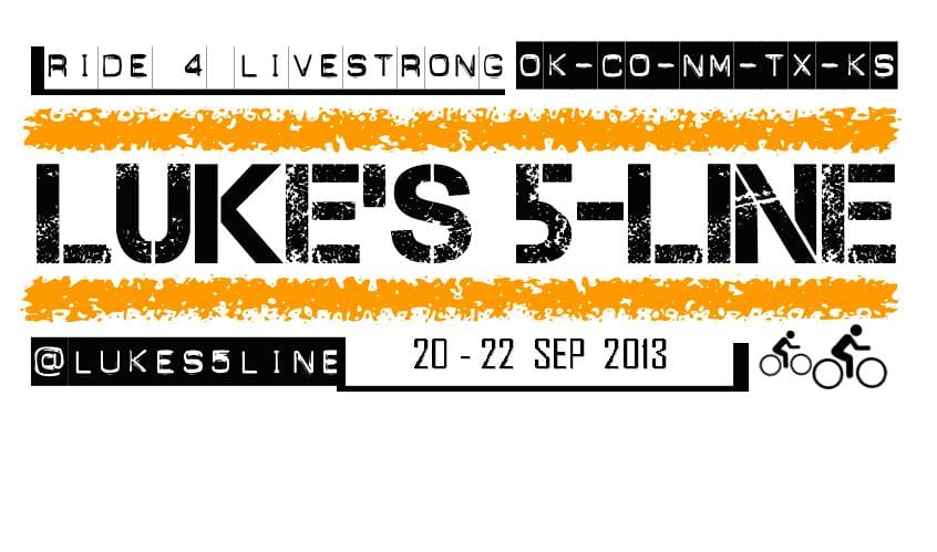 Luke's 5 line ride logo.