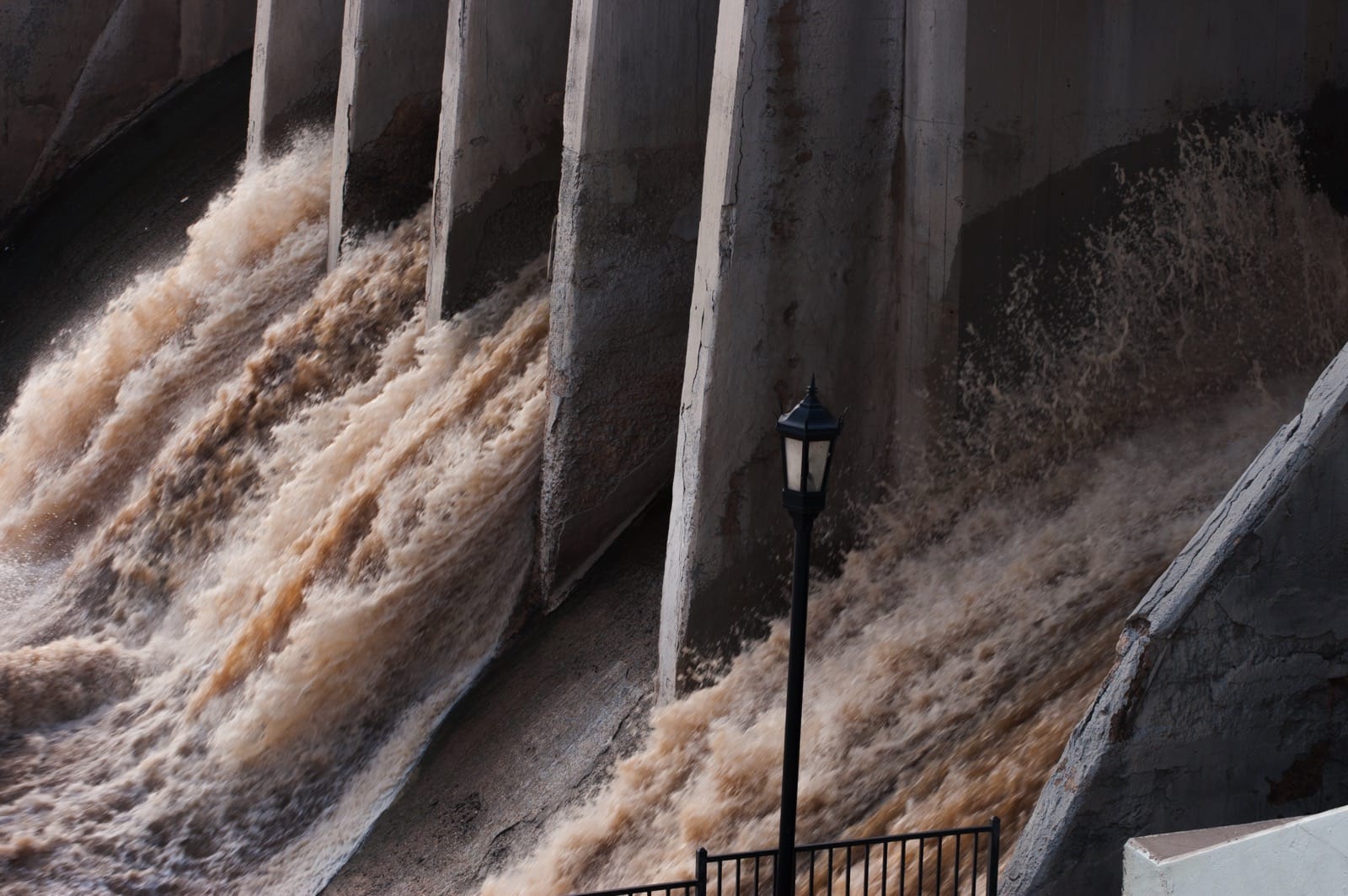 Overholser water release 1