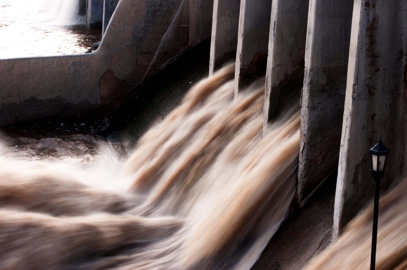 Overholser water release 2