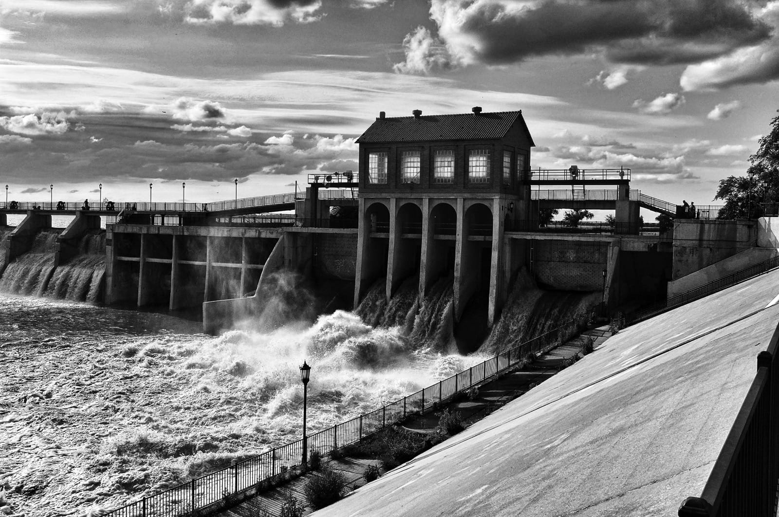 Lake Overholser Water Release
