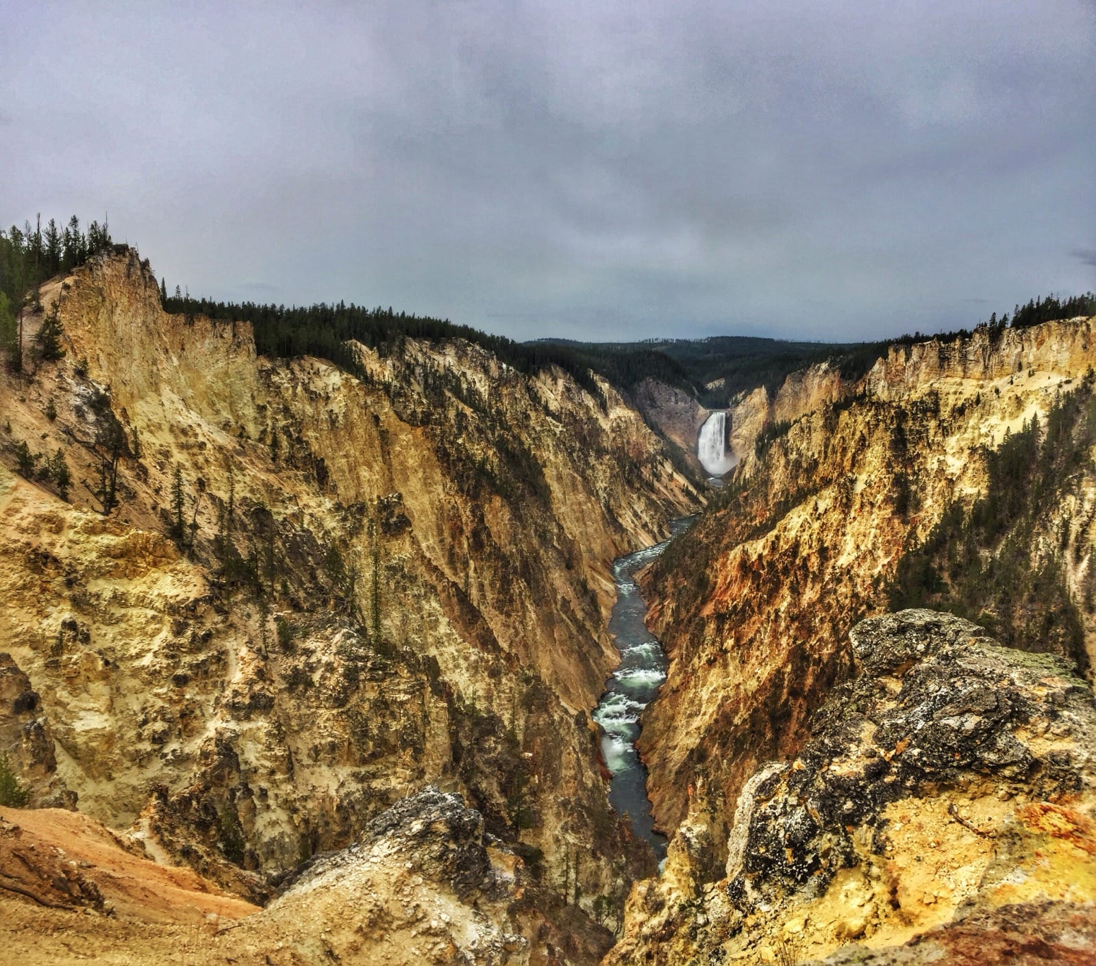 Required grand canyon of the yellowstone picture yellowstone aluminumdreams waterfall 29976038105 o